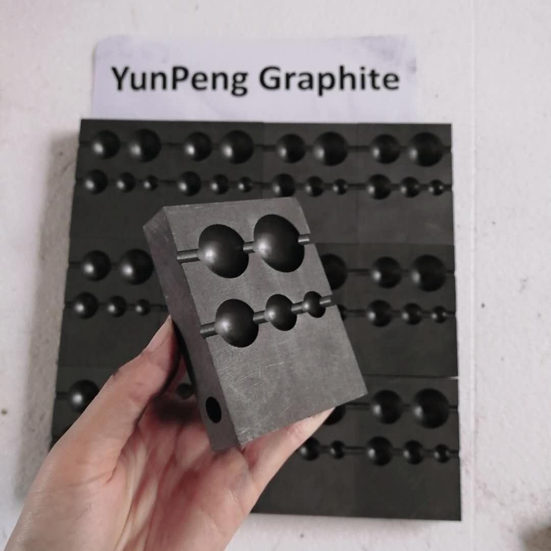 High pure Special-shaped graphite mold/mould for metal ingot casting glass jewelry 