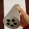 five hole rond graphite die mould for cooper casting round 